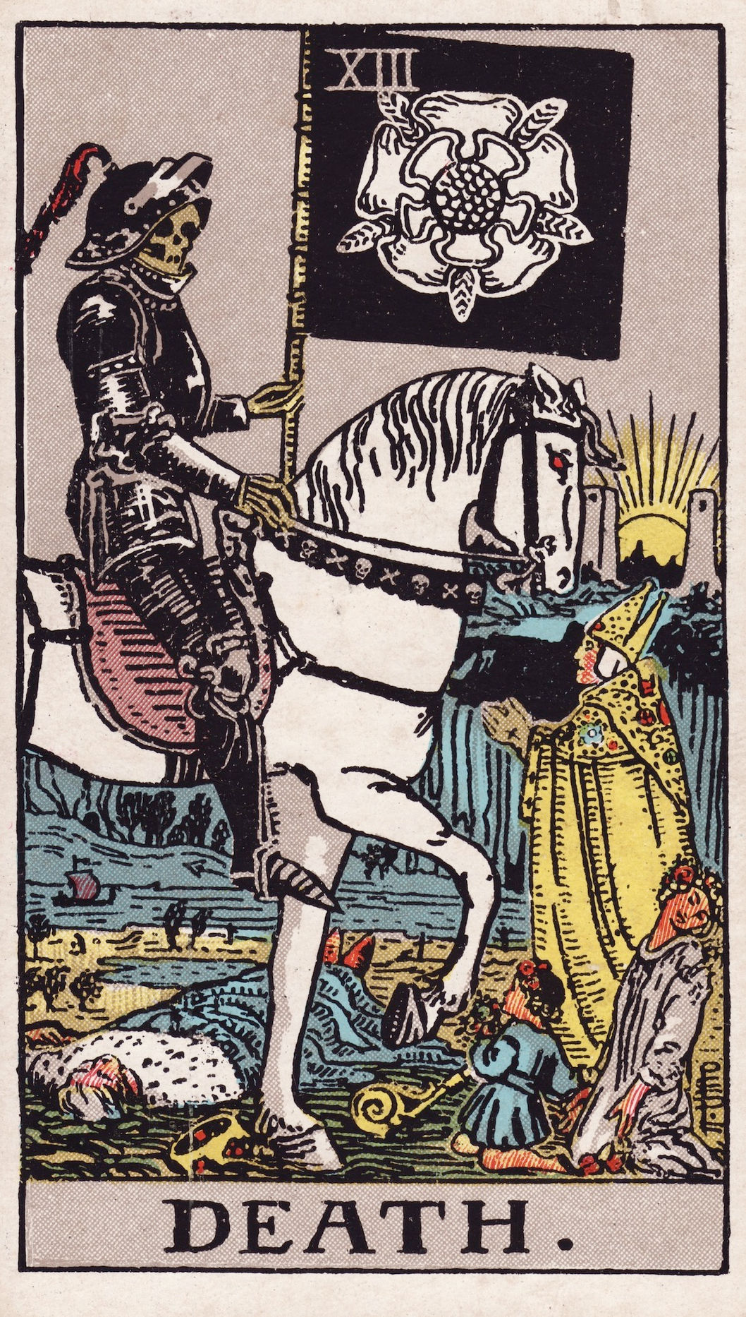 Death (XIII) tarot card